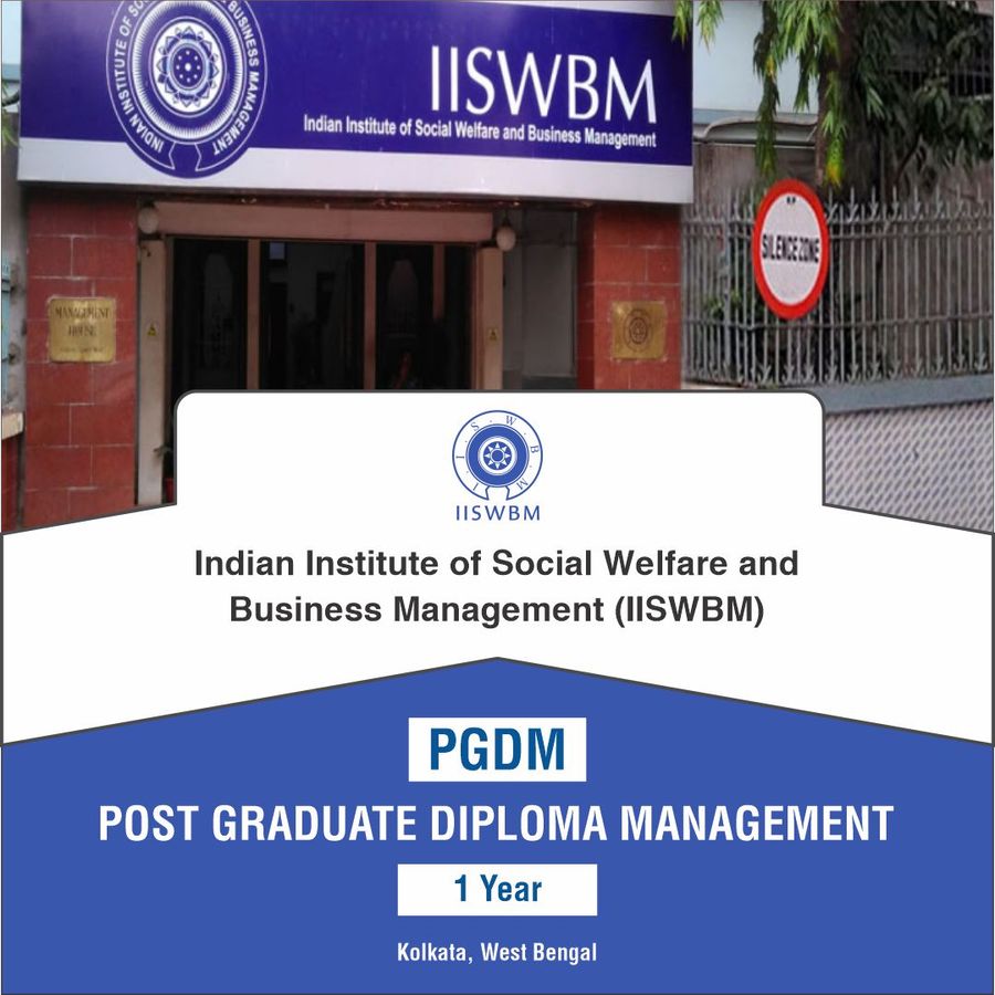 MBA/PGDM (sports Management) at Indian Institute of Social Welfare And Business Management , Kolkata